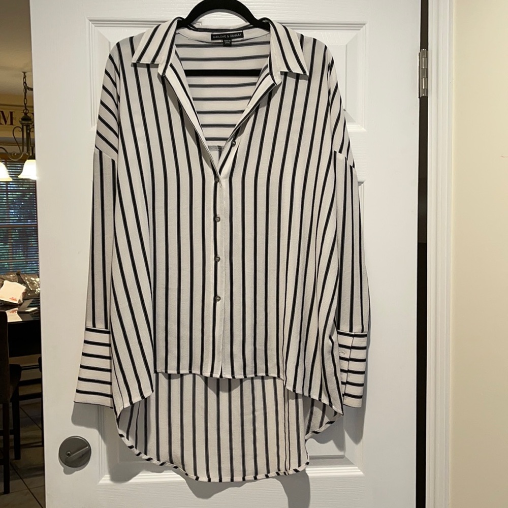 Striped Button Down
